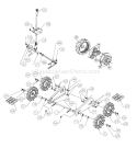 Page C Diagram and Parts List for 31AE753F401 1998 Yard Man Snow Blower
